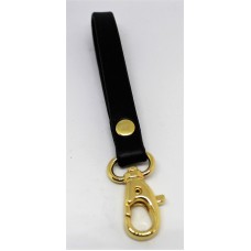 VGP Key  Lanyard Black13,5cm  W/  Brass Trigger Snap